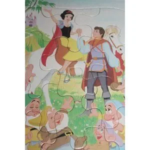 Toys | Vintage 198 Disneys Snow White And The Seven Dwarfs Golden Frame ...